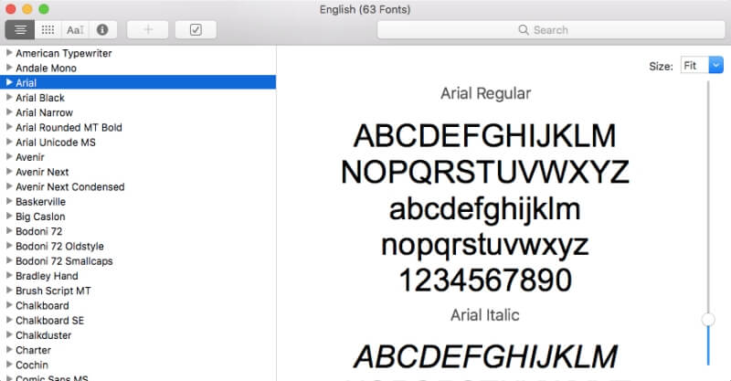 best font manager for mac 2014